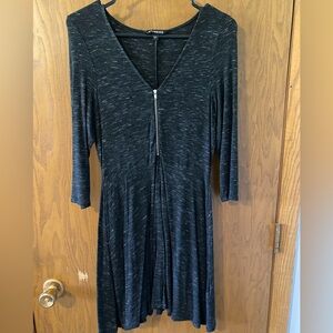 Express Black/Grey Dress